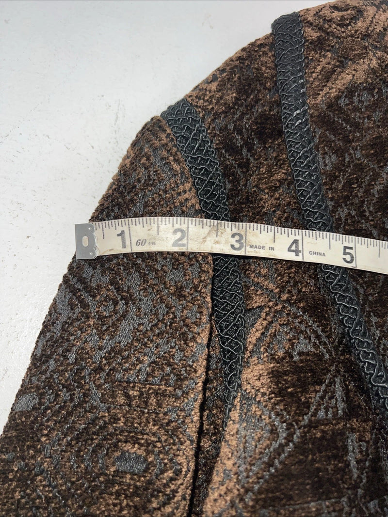 New Women’s Longhorn Brown Western Short Jacket L #5464 3C-48