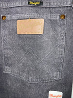 New Men’s Grey Wrangler Original Fit Denim Jeans. 30x34 Q-10