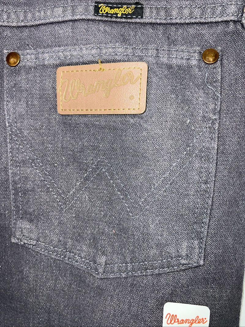 New Men’s Grey Wrangler Original Fit Denim Jeans. 30x34 Q-10