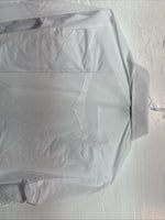 New Kids Champion Western White Long Sleeve Pearl Snap 16 Large V-29