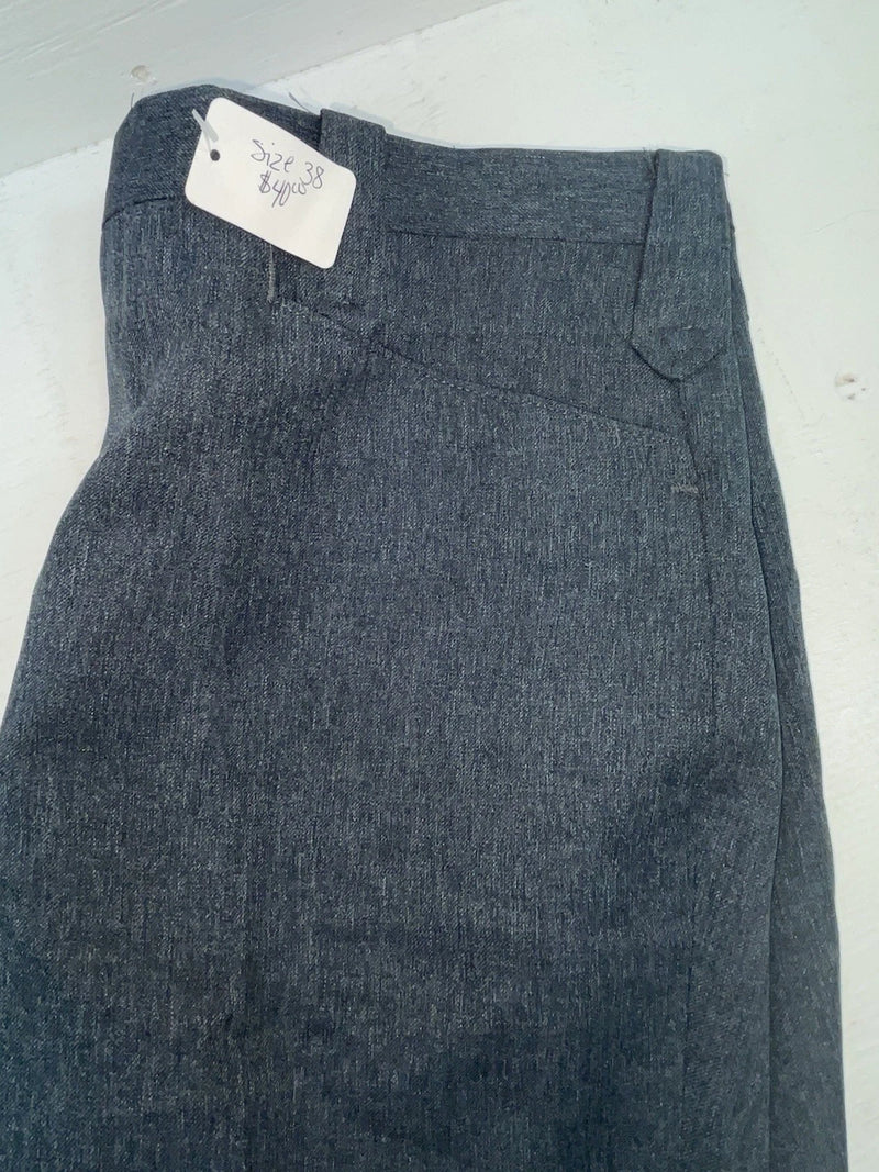 New Vintage Blue Circle S Polyester Pants #CP4776 SS-31