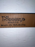 New Black Genuine Leather Nocona 30” Belt #1410801 Z-161