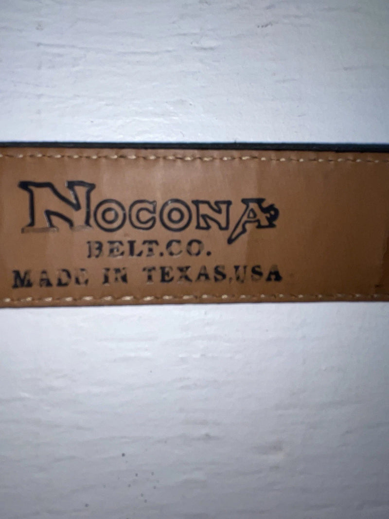 New Black Genuine Leather Nocona 30” Belt #1410801 Z-161