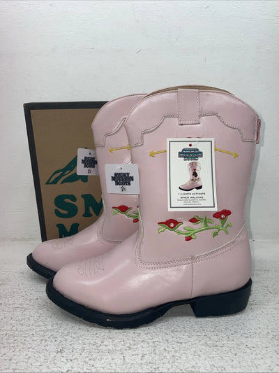New Kids Pink Smoky Mountain Cowboy Boots. 1164 2.5 2 1/2. 23-149