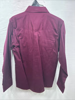 New Kids Wrangler Purple Long Sleeve Pearl Snap Large DD-32