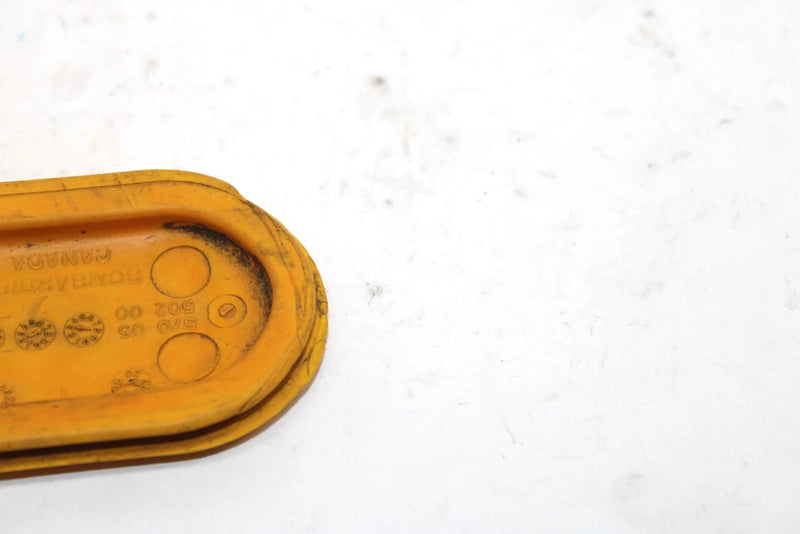 Ski-doo Oem Belly Pan Bottom Cap (Yellow) 570053700 Q4707