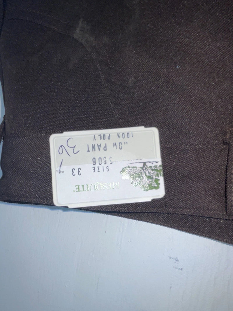 New Vintage Brown Mesquite Polyester Pants #5506 ZZ-15