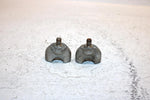 83 Honda Atc185 Sa All Terrain Oem Lower Handlebar Clamp Pair 53130-HB9-000 AH61