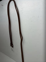 New Cowboy Pro Brown Leather 5/8” X 84” Split Reins #107AL W-6