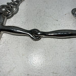New Congress Leather 5” Smooth Mouth Pelham Bit #47842 LLL-25