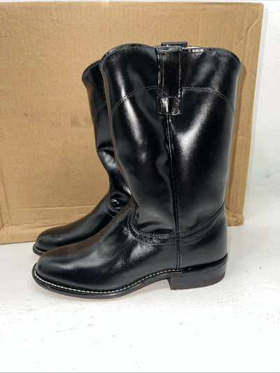 New Women’s Black Texas Brand Cowboy Boots. S431 5.5 5 1/2 M. 20-65
