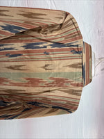 New Men’s Country Charmers Multicolor Camo Print Long Sleeve Pearl Snap XL M-93