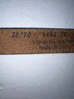 New Brown Genuine Leather Acme Pendant 28” Belt #4642/28 Z-48