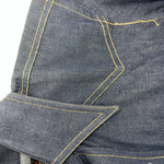 New Men’s Champion Western Blue Jean Long Sleeve Pearl Snap Small B-52