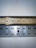 New Blue Genuine Leather 32” Belt #7330 JJ-148