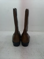 New Men’s Brown Justin Cowboy Boots. 3826 8.5 8 1/2 D. 3-93