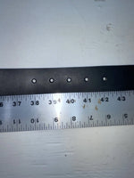 New Black Genuine Leather Badger 40” Belt #B3000 JJ-101