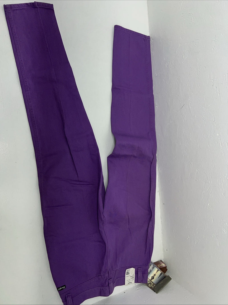 New Women’s Purple Wrangler Silverlake Relaxed Fit Denim Jeans. 15/16x34 P-13