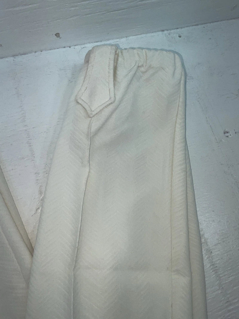 New Vintage White Panhandle Slim Polyester Pants #1534 3A-62