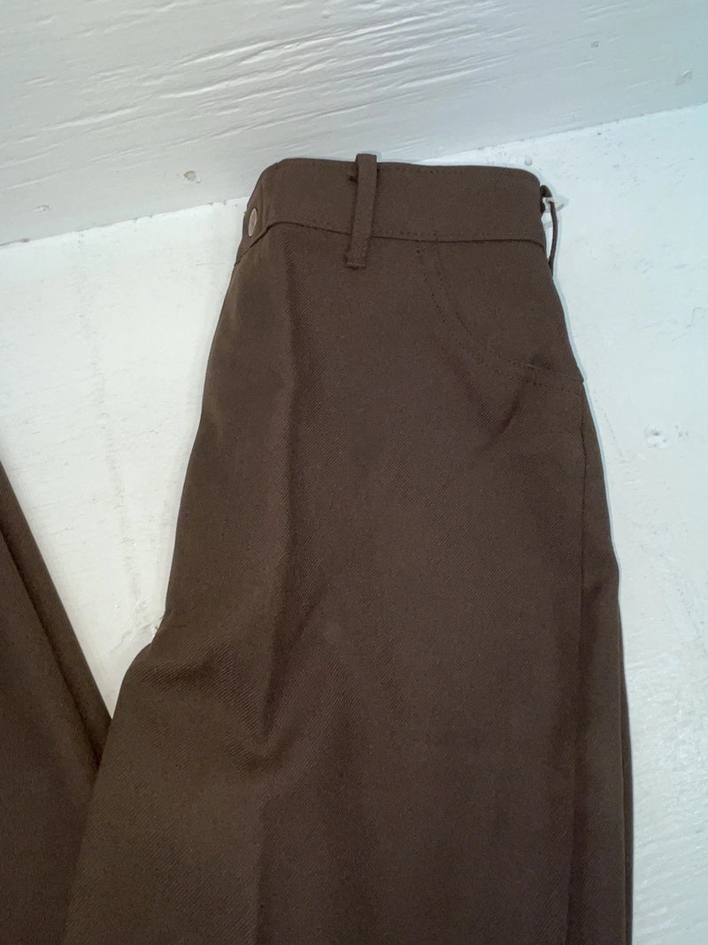 New Vintage Brown Dickson Jenkins Polyester Pants #5510 ZZ-50