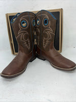 New Women’s Brown DBL BARREL Cowboy Boots. 6 D. 20-119