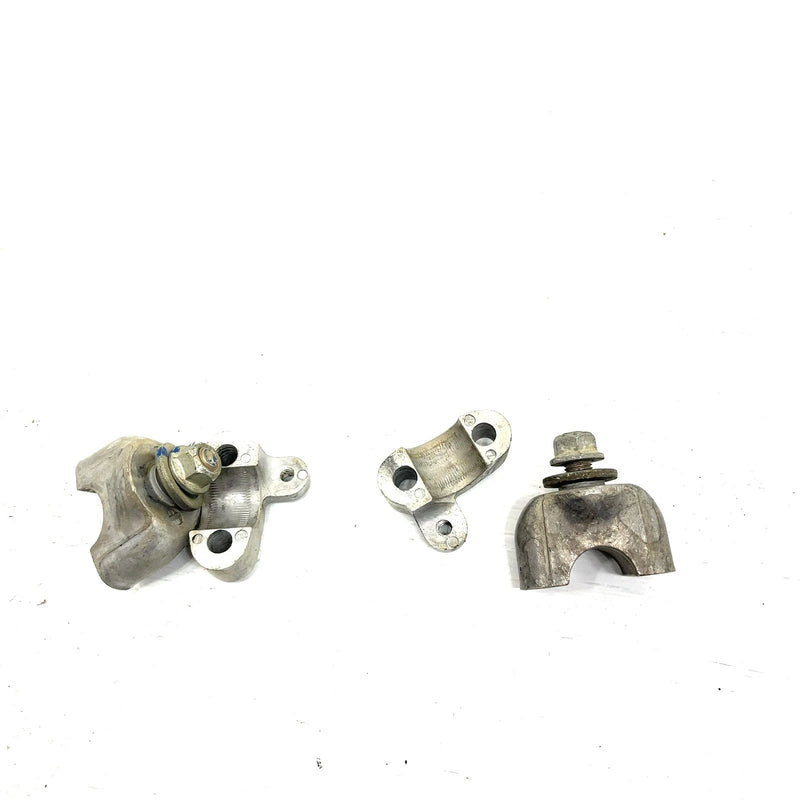 01-08 Honda Sportrax 250 TRX250EX 2x4 OEM Handlebar Mount Set 53121-HC3-000 AH83