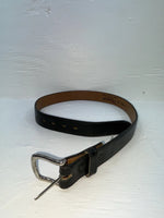 New Black Genuine Leather Nocona 30” Belt #1410801 Z-161
