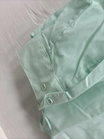 New ARPINO Blue Long Sleeve Button Up English Shirt Large X-86