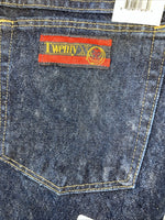 New Men’s Twenty X Relaxed Fit Dark Wash Denim Jeans. 38x32 Q-11