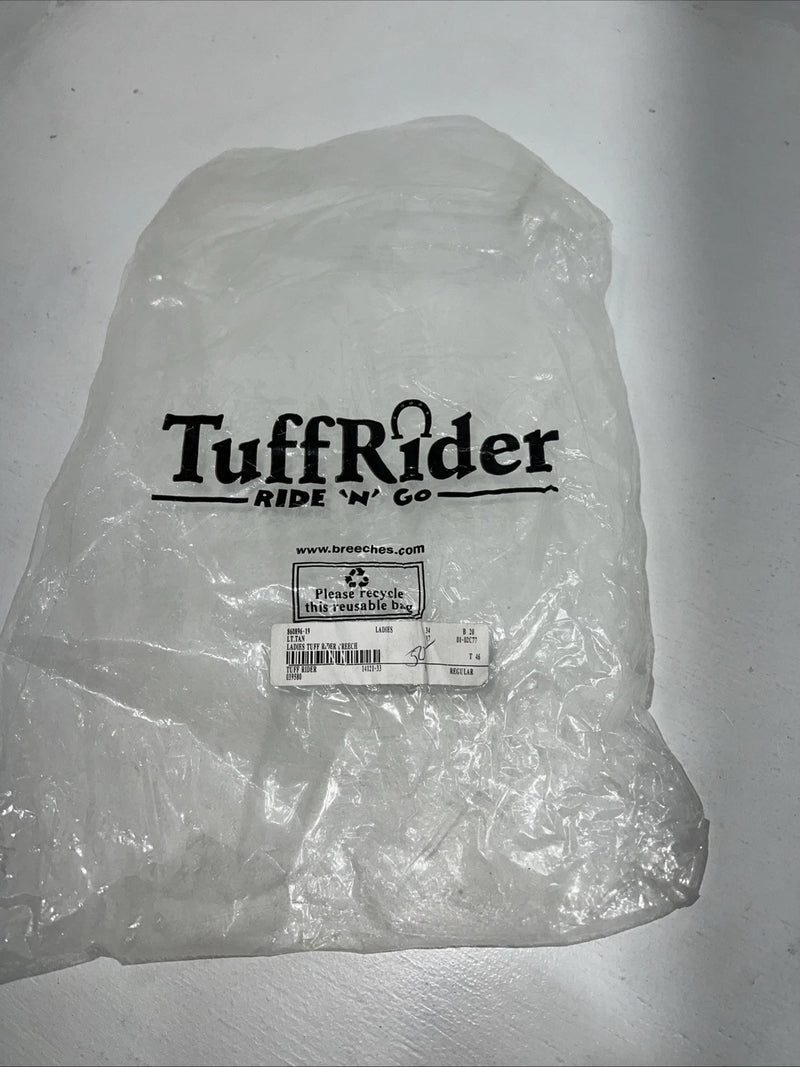 New Women’s Brown Tuff Rider English Breeches. 039580 34 R C-38