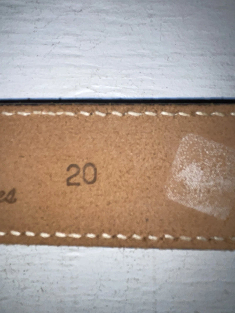 New Brown Genuine Leather Perkies Tooled 20” Belt #601 NN-68