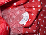 New Vintage Red Polka Dot Polyester Pants SS-67