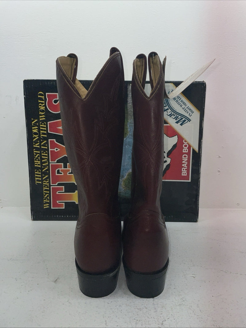 New Men’s Red Texas Brand Cowboy Boots. 7863 9 D. 5-52