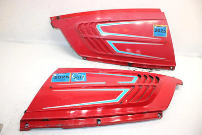94 Polaris 440 L/c Oem Side Panel Set 2610008-177 5431742-177 SP53