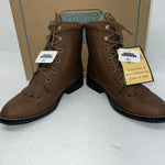 New Women’s Lace Up Brown Smoky Mountain Cowboy Boots. 6040L 5.5 5 1/2. 20-27