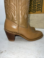 New Women’s Brown Texas Brand Cowboy Boots. 4911 7.5 7 1/2 M. 17-33