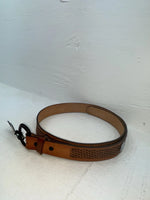 New Brown Genuine Leather Western Express Tooled Eagle 46” Belt #226 NN-127