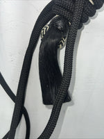 New Royal King Black Bit less Bridle #45-296-31-0 W-1