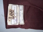 New Vintage Red Lee Polyester Pants #2004061 ZZ-44