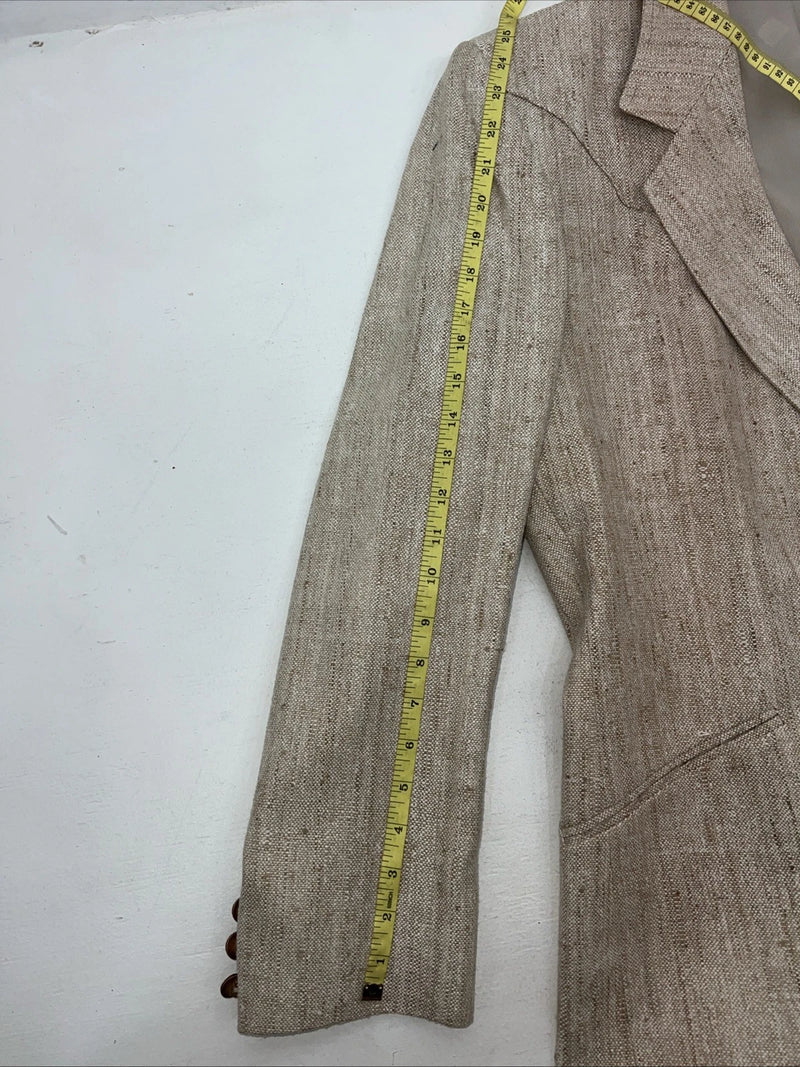 New Men’s Pioneer Wear Tan Suit Jacket 42 #12558 Y-604