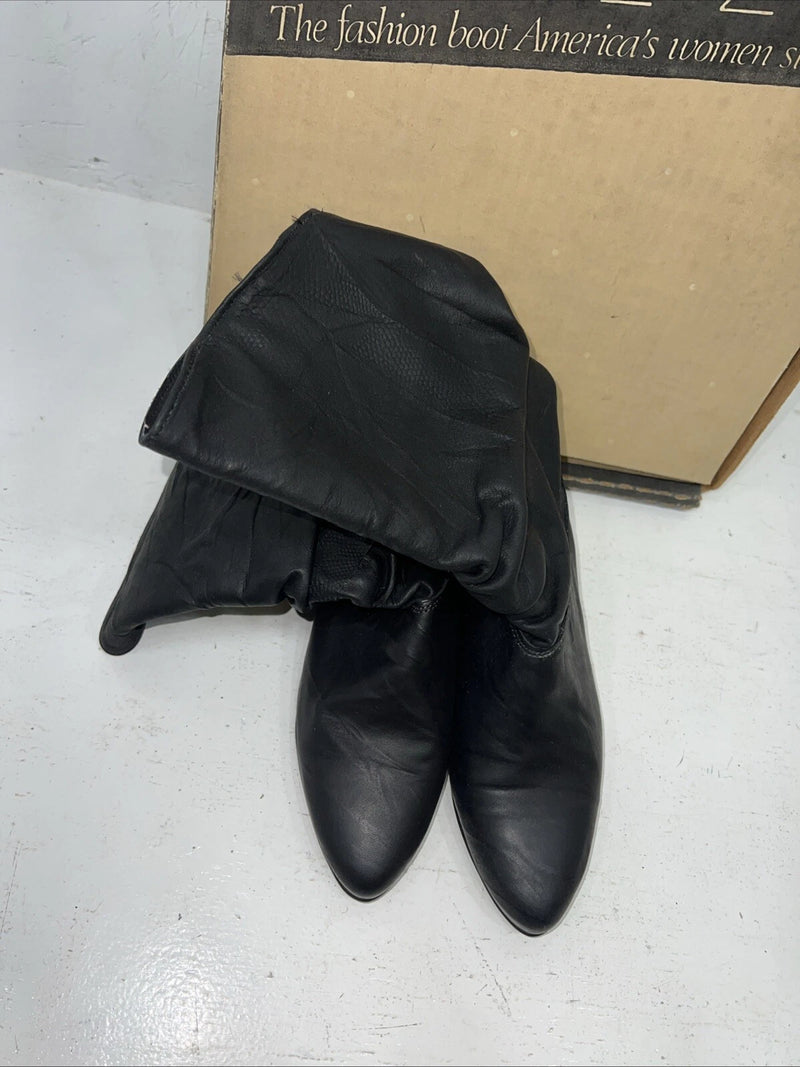 New Women’s Black Capezio Cowboy Boots. L469 6 M. 20-92