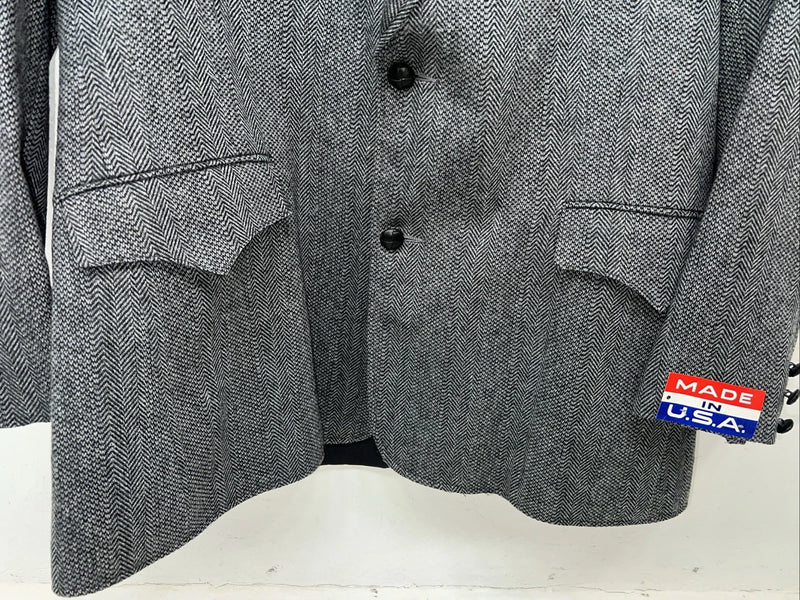 New Men’s Pioneer Wear Blue Suit Jacket 46L #12537 HH-607