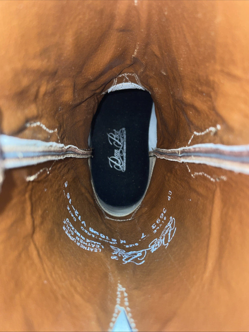 New Women’s Brown Dan Post Cowboy Boots. 3693 7 M. 1-133