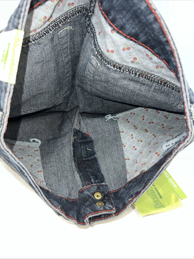 New Women’s Twenty X Low Rise Denim Jeans. 11/12x36 N-4