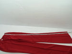 New Vintage Red Polyester Pants ZZ-65