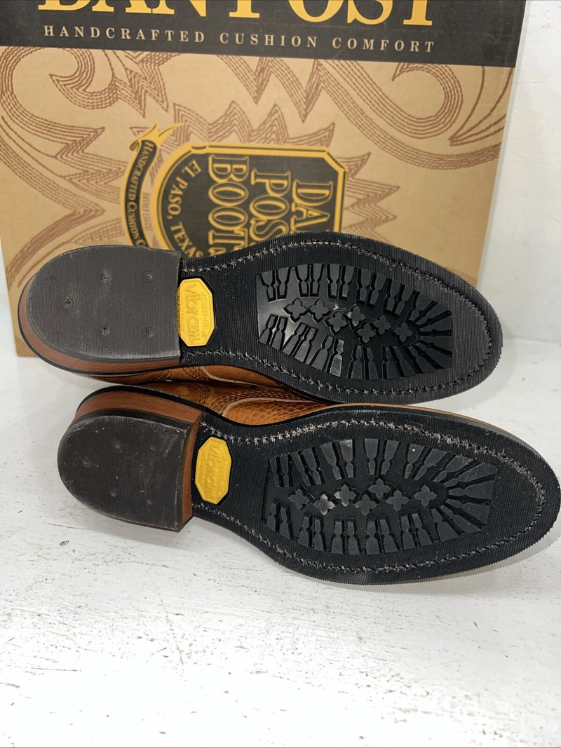 New Women’s Brown Dan Post Lace Up Cowboy Boots. DP59003 6 M. 20-141