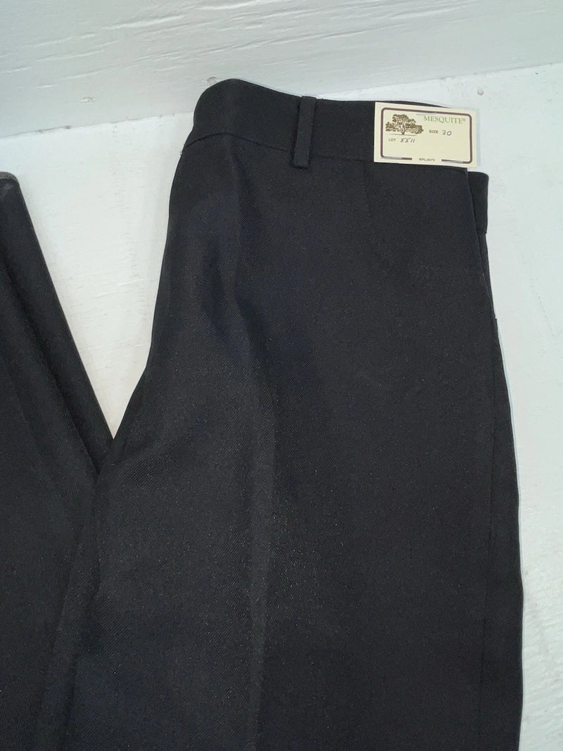 New Vintage Black Mesquite Polyester Pants #5511 ZZ-90