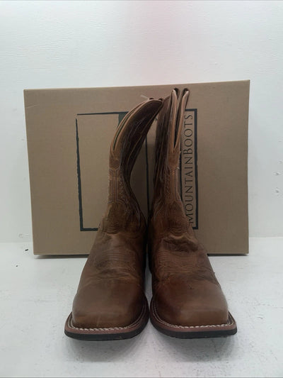 New Men’s Brown Smoky Mountain Cowboy Boots. 4074 10 E E. 6-96