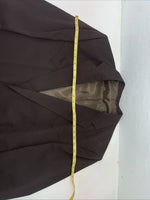 New Men’s Circle S Brown Suit Jacket 48L #1929 S-608