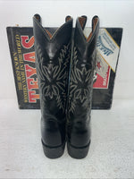 New Men’s Black Texas Brand Cowboy Boots. 1200 8 D. 1-107